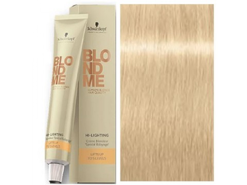 Schwarzkopf BlondMe HI-Lighting Saitus Stiprinantis Plaukų Dažymo Sruogelėmis Kremas BM Warm Gold-HI 60ml